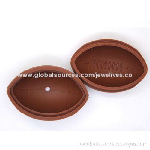 Rugby Silicone Ice Ball Mold, 100% Food Grade Silicone
